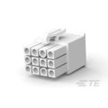 Te Connectivity MINI UMNL PLUG HOUSING 12P 172341-1